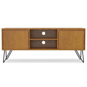 SIMPLIHOME Oak Veneer / 60 inch / TV Stand Television Stands & Entertainment Centers