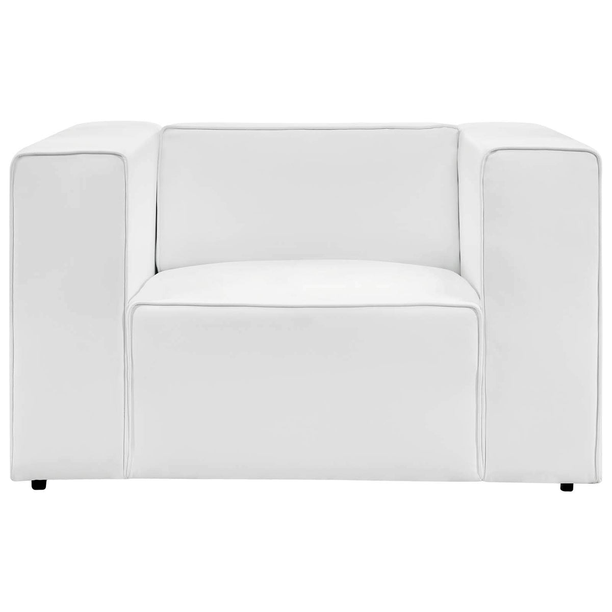 Modway White / Contemporary / Armchair Chairs