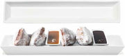 Front Of The House FOH SPT012WHP22 Kyoto 14 Ounce Long White Server - 6 / CS