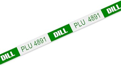 T&T Industries Twist Tie Dill, 10" Length | 1000/Box