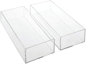 HUBERT Acrylic Holder, Set of 2