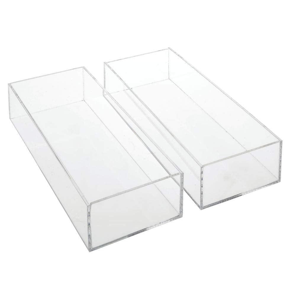 Acrylic Holder by HUBERT – Acrylic, Pack of 2, Model 20861
