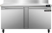 SWF60-BS Two Section Work Top Freezer 60" W, With Back Splash