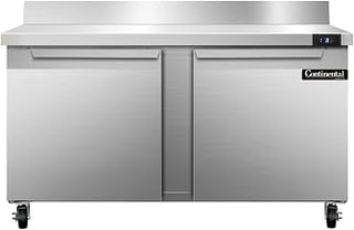 SWF60-BS Two Section Work Top Freezer 60" W, With Back Splash