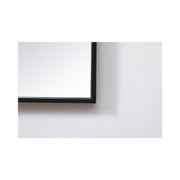 Elegant Decor Black / 24"L x 24"W / Modern Wall-Mounted Mirrors