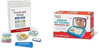 hand2mind Phonics Learning Kit for Kindergarten Classrooms (Sound Wall Card Set + Mirror My Sounds Phoneme Set)