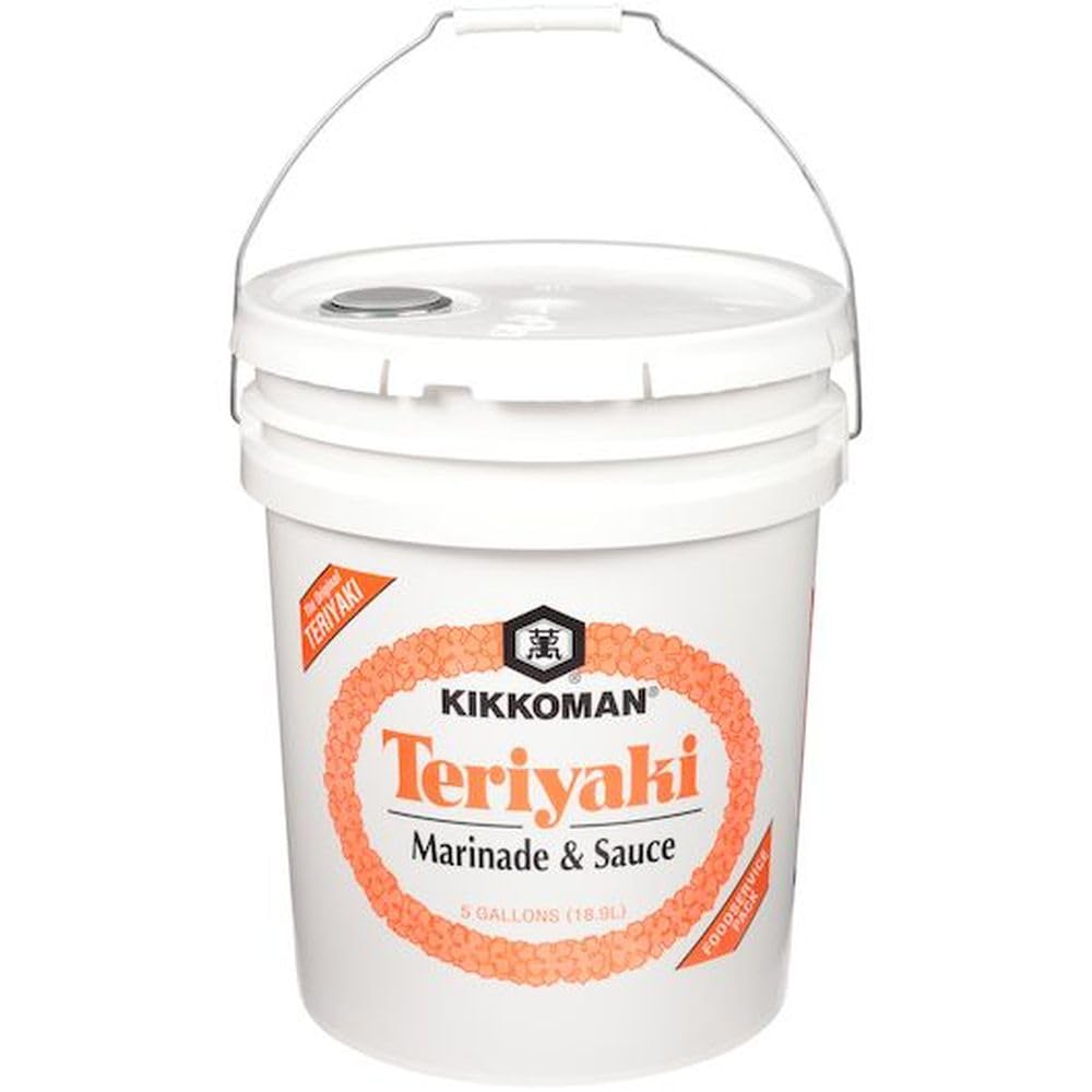 Teriyaki Marinade and Sauce by Kikkoman – 5 Gallon