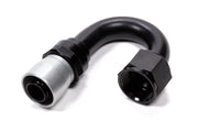 3118012 12-an 180-DEG Crimp Hose Fitting by Fragola – 12-AN, Black, Model FRG3118012