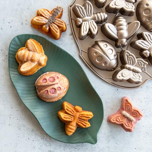 Nordic Ware Toffee / 5 Cup Capacity / Backyard Bugs Pan Specialty & Novelty Cake Pans