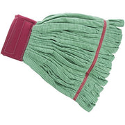 Microfiber Mop with 7" W Ribbed Band Green Set of by HUBERT – Pack of 3, Model AWM99LG7