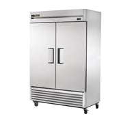 Reach-in Solid Swing Door Freezer with Hydrocarbon Refrigerant by True – 44.6 Cu. Ft., 49.0 cubic_feet, Silver, Model T-49F-HC