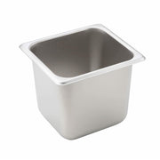 Winco 6" Deep / 1 / Stainless Steel Chef's Pans
