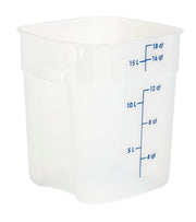 FreshPro Translucent Food Container 18QT (Pack of 6) by Cambro – Pack of 6, Model 18SFSPROPP190
