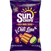 Sunchips Chili Lime Flavored / 7 Ounce (Pack of 1) / 1 Chips & Crisps