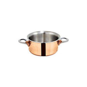 Casserole Pan by Winco – 0.5 Quarts, 440.0 milliliters, Stainless Steel, Copper, Model DCCR-3C