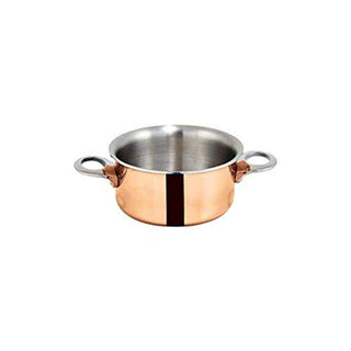 Casserole Pan by Winco – 0.5 Quarts, 440.0 milliliters, Stainless Steel, Copper, Model DCCR-3C