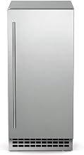 Scotsman SRCP065A-1SS Brilliance™ Undercounter Ice Machine, Stainless Steel, 65 lbs/Day, 26 lb Bin, Air Cooled, Extra-Large Cubes