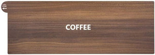 HUBERT Airpot Wrap - 7.5"H, Brown, Coffee Imprint