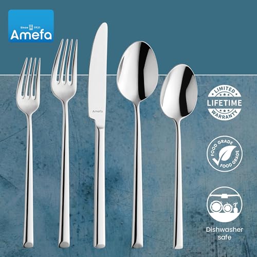 Amefa Metropole / 3.35" H x 9.84" L x 4.5" W / Formal Dinner Knives