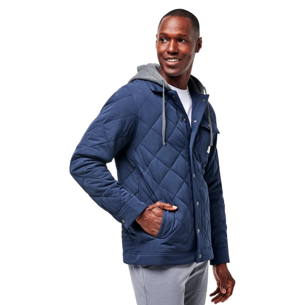 Men's Grey Wave Total Eclipse 2XL by TravisMathew – Polyester Blend, Total Eclipse, Model 1MZ291