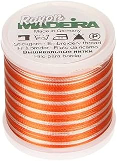 Tacony Corporation Rayon Thread No 40 200m 220yd-Rusty Peach Ombre