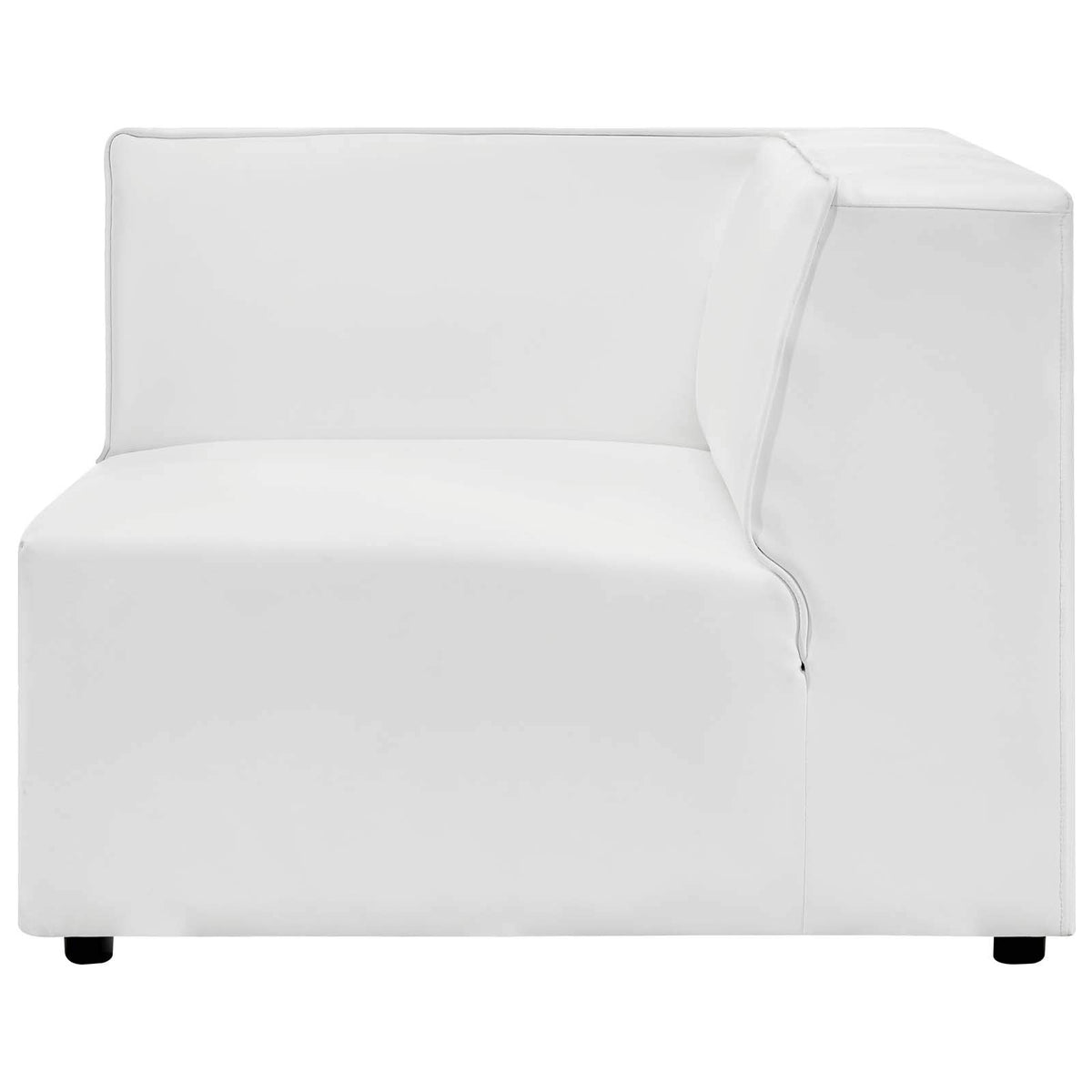 Modway White / Contemporary / Corner Chair Sofas & Couches
