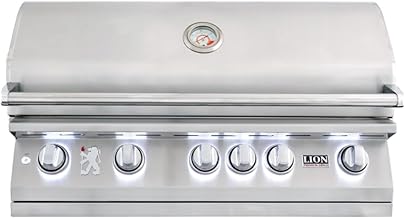 Lion L90000 40-Inch Built-in Propane Gas Grill with Rear Infrared Burner