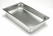 HUBERT Chafer Water Pan Full Size 22 Gauge Stainless Steel - 4 3/8"D