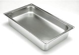 HUBERT Chafer Water Pan Full Size 22 Gauge Stainless Steel - 4 3/8"D