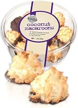 Two Bite Chocolate Dipped Coconut Macaroons, 25 Ounce -- 6 per case.