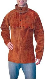 Tillman 3821-20 Dark Brn Side Split Cowhide Cape Sleeve 20" Bib Combo