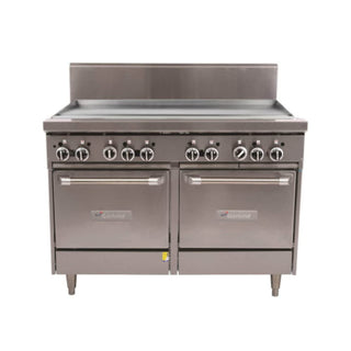 G Starfire Pro Series Gas Restaurant Range 60"W with 60" Griddle by Garland – 3.9 cubic_feet, Iron, Model G60-G60RS