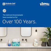 Kleenex 600 Feet (Pack of 6) / White / Kleenex Hard Roll Towel Paper Towels