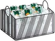 Cal-Mil 41115-10-13 Portland Ice Housing, 12-7/8 inches W x 13-1/4 inches D x 8-1/8 inches H, Rectangular, Includes polycarbon, Priced Per Each