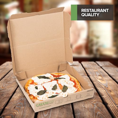 Stock Your Home 12X12" / green / 10 Pizza Boxes