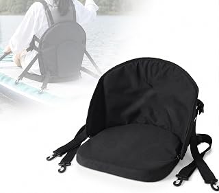 Trrisaun Kayak Seat Cushion for Star Paragon 2020–2023 | High-Density Foam, Thick Padded Backrest, Adjustable Straps, Metal Hooks and Convenient Rear Storage Pocket , Oxford Fabric