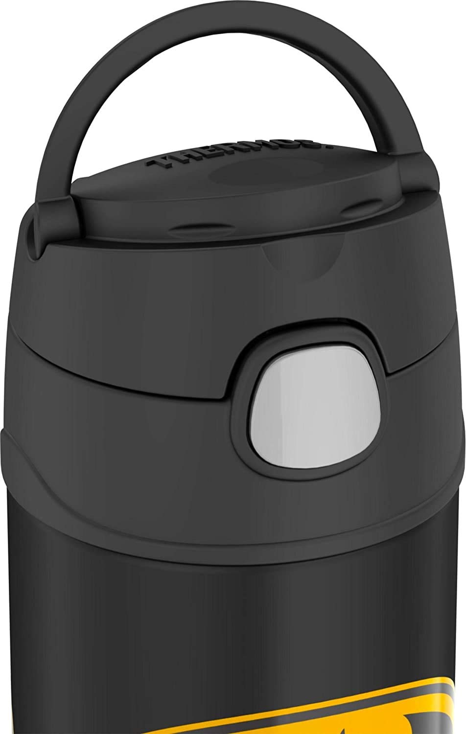 FUNTAINER 12 Ounce Stainless Steel Vacuum Insulated Kids Straw Bottle by THERMOS – 12 Ounces, Stainless Steel, Paw Patrol, Model F4017PP6