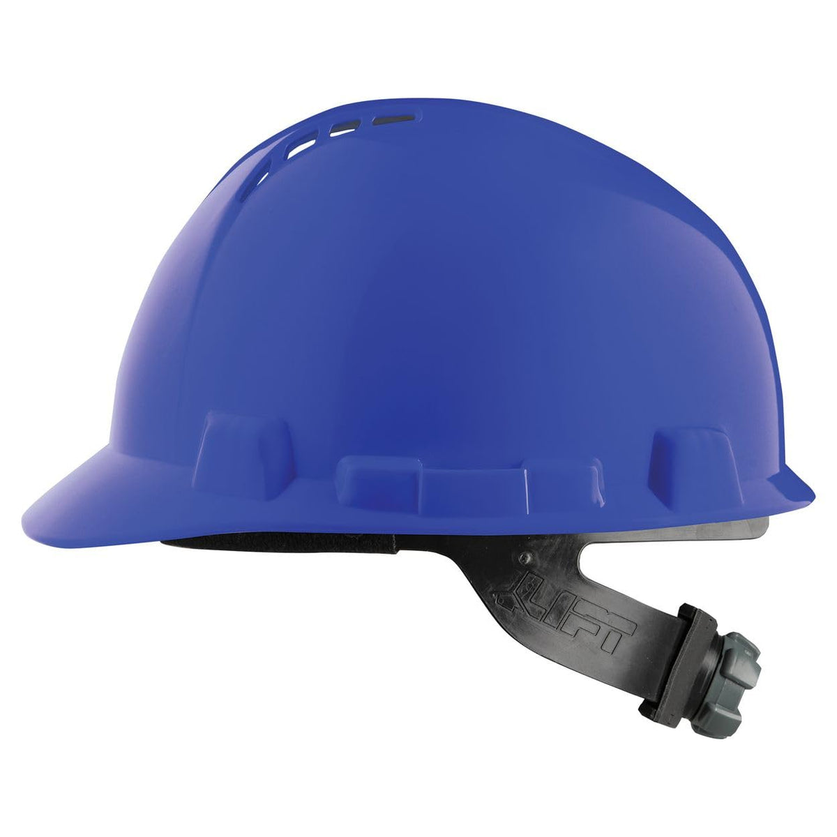 Safety Briggs Short Brim Vented by LIFT – Medium, Blend, Blue, Model HBSC-7B