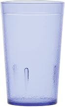 G.E.T. (6 dz) Blue Textured Drinkware Tumblers - 5 oz Stackable, San, NSF
