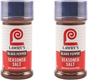 Lawry's Seasonings & Rubs - 2 bottles (Black Pepper Seasoned Salt 5oz)