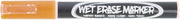 HUBERT Orange Wet Erase Fine Point Marker