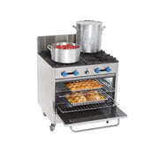 Gas 36" Heavy Pot Range w/ Char Broiler by Comstock Castle – Model FK430-1.5RB