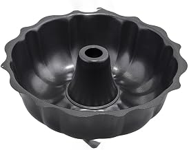 Winco 10" Non-stick Aluminized Carbon Steel Fluted Cake Pan | Non-stick baking, Even heat distribution, Crisp edges, Great for Cooking, Food Preparation and Restaurant Kitchens