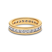 Eternity Channel Ring by PANDORA – 9, Gold, Model 163797C01-60