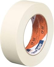 Shurtape 6-Rolls of 1.41” x 60 yds 102803 CP 66 Contractor Grade, High Adhesion Masking Tape, Single Wrap