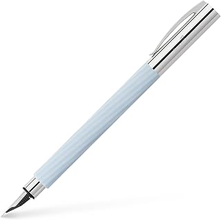 Faber-Castell Ambition Fountain Pen, Italic Ice Blue - Extra Fine