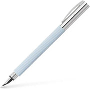 Faber-Castell Ambition Fountain Pen, Italic Ice Blue - Fine
