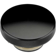 BILLET SPEC Radiator Cap 16 lb. Plain (Black Anodized) by Billet Specialties – Metal, Black, Model BLK75120