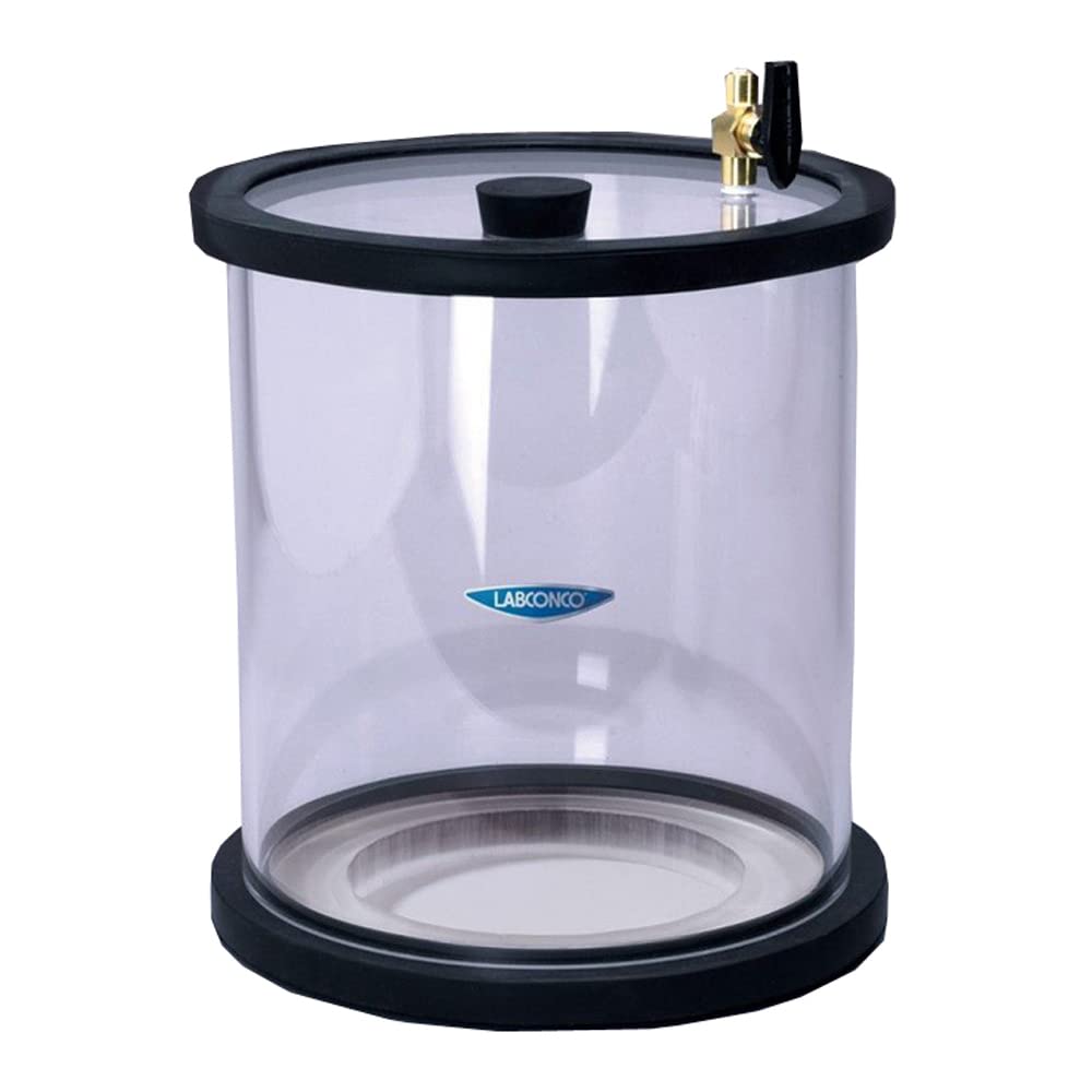 Chamber, Short, Clear, 13.6" Diameter, 16.8" Height by Labconco – 18 liters, stainless steel, Clear, Model 7318702