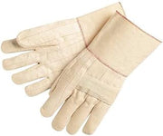 MCR Safety 9124G Hot Mills Cotton Regular Weight Men's Gloves, Large, White